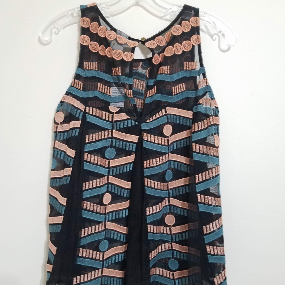 Akemi + Kin Anthropologie Kalila Embroidered Tank - Picture 8 of 8